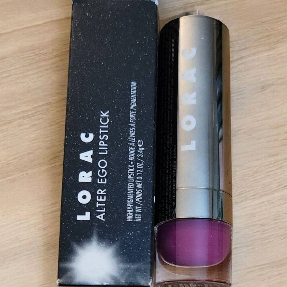Lorac Alter Ego Lipstick in Jet Setter NIB